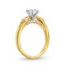 Thumbnail Image 3 of 0.69 CT. T.W. Marquise-Cut Diamond Leaf-Sides Engagement Ring in 14K Gold