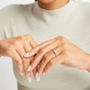 Thumbnail Image 2 of 0.50 CT. T.W. Diamond Past Present Future® Engagement Ring in 10K White Gold