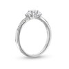 Thumbnail Image 3 of 0.50 CT. T.W. Diamond Past Present Future® Engagement Ring in 10K White Gold