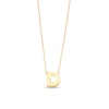 Thumbnail Image 0 of Uppercase Block "D" Initial Pendant in 10K Gold