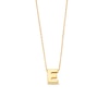 Thumbnail Image 0 of Uppercase Block "E" Initial Pendant in 10K Gold