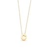 Thumbnail Image 0 of Uppercase Block "C" Initial Pendant in 10K Gold