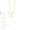 Thumbnail Image 3 of Uppercase Block "J" Initial Pendant in 10K Gold