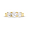 Thumbnail Image 4 of 1.95 CT. T.W. Diamond Past Present Future® Engagement Ring in 14K Gold