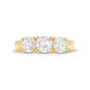 Thumbnail Image 3 of 1.95 CT. T.W. Diamond Past Present Future® Engagement Ring in 14K Gold