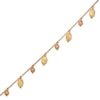 Thumbnail Image 1 of Dangle Bead Bracelet in Hollow 18K Two Tone Gold