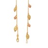 Thumbnail Image 3 of Dangle Bead Bracelet in Hollow 18K Two Tone Gold