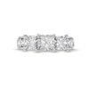 Thumbnail Image 4 of 1.95 CT. T.W. Princess-Cut Diamond Past Present Future® Miracle Engagement Ring in 14K White Gold