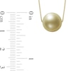 Thumbnail Image 2 of 10.0mm Golden South Sea Cultured Pearl Pendant in 14K Gold