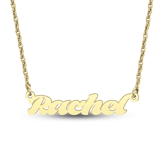 Script Name Necklace (1 Line) Peoples Jewellers
