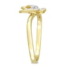 Thumbnail Image 1 of 0.12 CT. T.W. Diamond Butterfly Ring in 10K Gold
