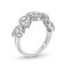 Thumbnail Image 3 of 1.00 CT. T.W. Pear-Shaped Multi-Diamond Tilted Five Stone Ring in 10K White Gold