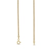 Thumbnail Image 3 of 2.0mm Curb Chain Necklace in Solid 10K Gold - 18"