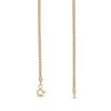 Thumbnail Image 2 of 2.0mm Curb Chain Necklace in Solid 10K Gold - 18"