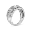 1.00 CT. T.W. Multi-Diamond Marquise Frame Ring in 10K White Gold