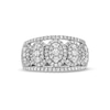 Thumbnail Image 3 of 1.00 CT. T.W. Multi-Diamond Marquise Frame Ring in 10K White Gold