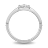 Thumbnail Image 5 of Enchanted Disney Majestic Princess 0.95 CT. T.W. Diamond Bridal Set in 14K White Gold