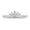 Thumbnail Image 6 of Enchanted Disney Majestic Princess 0.95 CT. T.W. Diamond Bridal Set in 14K White Gold