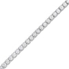 Thumbnail Image 1 of 10.00 CT. T.W. Certified Diamond Tennis Bracelet in 18K White Gold (I/SI2)