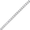 Thumbnail Image 0 of 10.00 CT. T.W. Certified Diamond Tennis Bracelet in 18K White Gold (I/SI2)