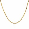 Thumbnail Image 1 of 1.0mm Singapore Chain Necklace in Solid 10K Gold - 16&quot;
