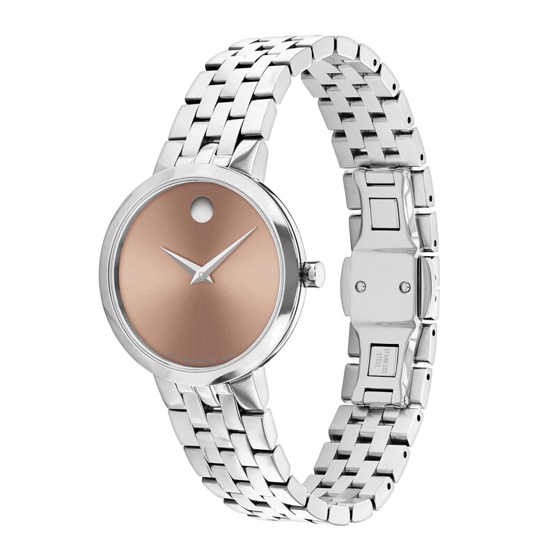Main Image 2 of Ladies' Movado Museum® Classic Watch with Pink Dial (Model: 0607941)