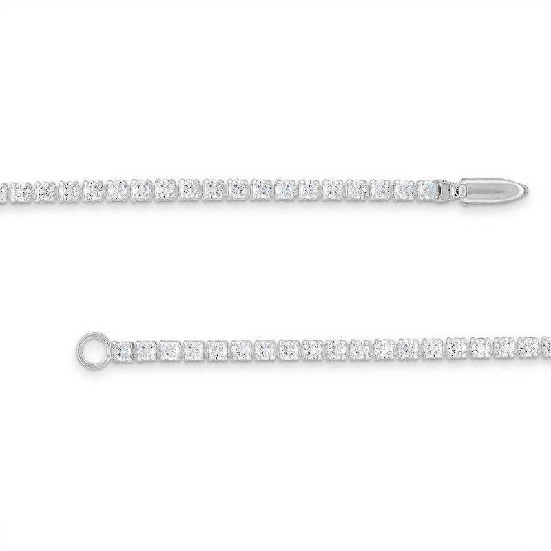 Main Image 3 of 2.00 CT. T.W. Diamond Bracelet in 10K White Gold - 7.25"