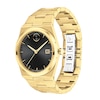 Thumbnail Image 2 of Men's' Movado Bold® Quest Gold-Tone IP Watch with Black Dial (Model: 3601223)