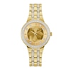 Thumbnail Image 1 of Ladies' Bulova Phantom Crystal Accented Watch in Gold-Tone Stainless Steel (Model 97L176)