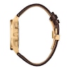 Thumbnail Image 2 of Men's Citizen Axiom Watch in Yellow-Tone Stainess Steel with Brown Leather Strap (Model: CA4583-01E)