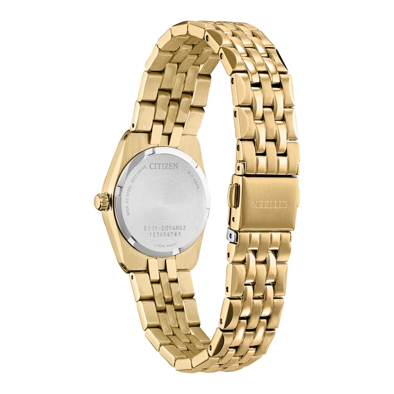 Main Image 3 of Ladies' Citizen Corso Diamond Accent Watch in Gold-Tone Stainless Steel (Model: EW2712-55E)