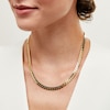 Thumbnail Image 2 of 5.7mm Flat Curb Chain Necklace in Hollow 18K Gold - 18"