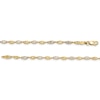2.9mm Dorica Singapore Chain Bracelet in Solid 14K Two-Tone Gold - 7.25"