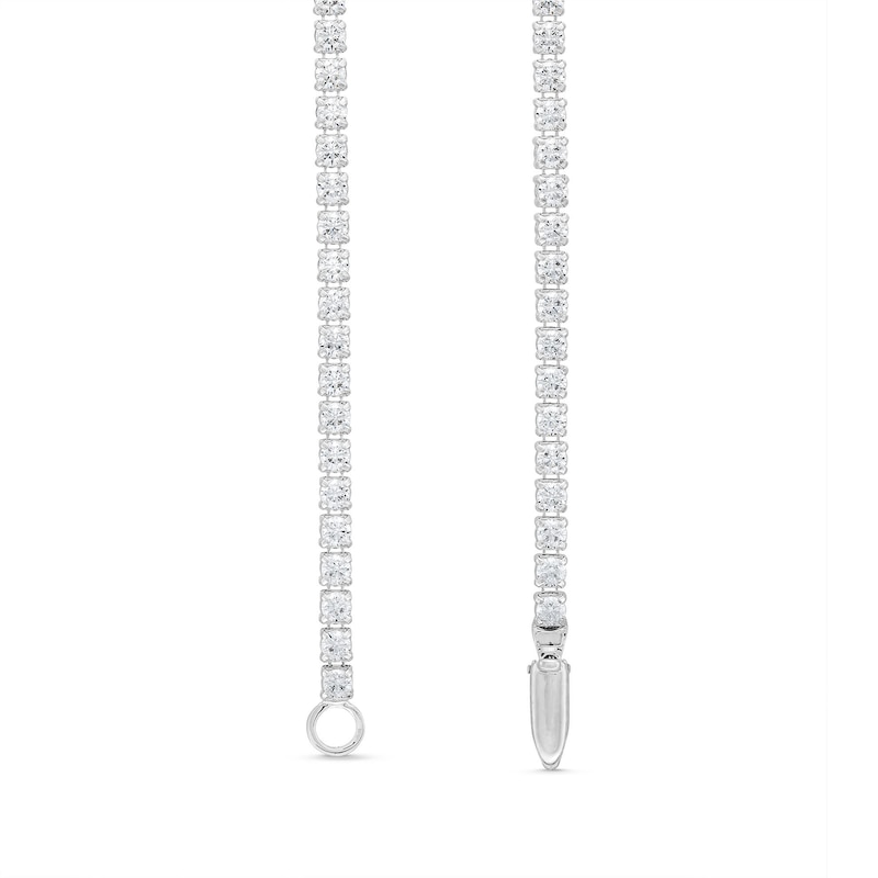 5.15 CT. T.W. Diamond Necklace in 10K White Gold