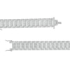 Thumbnail Image 3 of Men's 0.25 CT. T.W. Diamond Dotted Bracelet in Sterling Silver - 8.5"
