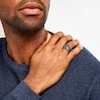 Thumbnail Image 2 of Men's 2.00 CT. T.W. Black Diamond Cross Framed Ring 10K Gold