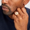 Thumbnail Image 2 of Men's 0.18 CT. T.W. Certified Lab-Grown Diamond Dimensional Lion Ring in 10K Gold (F/SI2)