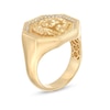 Thumbnail Image 3 of Men's 0.18 CT. T.W. Certified Lab-Grown Diamond Dimensional Lion Ring in 10K Gold (F/SI2)