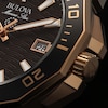 Thumbnail Image 4 of Men's Bulova Marine Star Precisionist Watch in Rose-Tone Stainless Steel (Model 98B421)