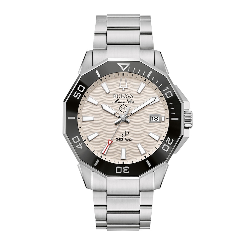 Main Image 1 of Men's Bulova Marine Star Precisionist Watch in Stainless Steel (Model 96B426)