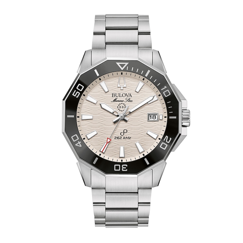 Men's Bulova Marine Star Precisionist Watch in Stainless Steel (Model 96B426)|Peoples Jewellers