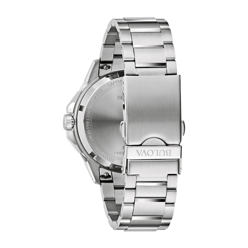 Main Image 3 of Men's Bulova Marine Star Precisionist Watch in Stainless Steel (Model 96B426)