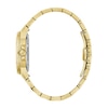 Thumbnail Image 2 of Ladies' Bulova Marine Star Black Mother-of-Pearl and Diamond Accent Watch in Gold-Tone Stainless Steel (Model 97P171)