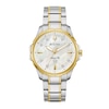 Thumbnail Image 0 of Ladies' Bulova Marine Star White Mother-of-Pearl and Diamond Accent Watch in Two-Tone Stainless Steel (Model 98P227)