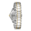 Thumbnail Image 3 of Ladies' Bulova Marine Star White Mother-of-Pearl and Diamond Accent Watch in Two-Tone Stainless Steel (Model 98P227)