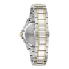 Thumbnail Image 2 of Ladies' Bulova Marine Star White Mother-of-Pearl and Diamond Accent Watch in Two-Tone Stainless Steel (Model 98P227)