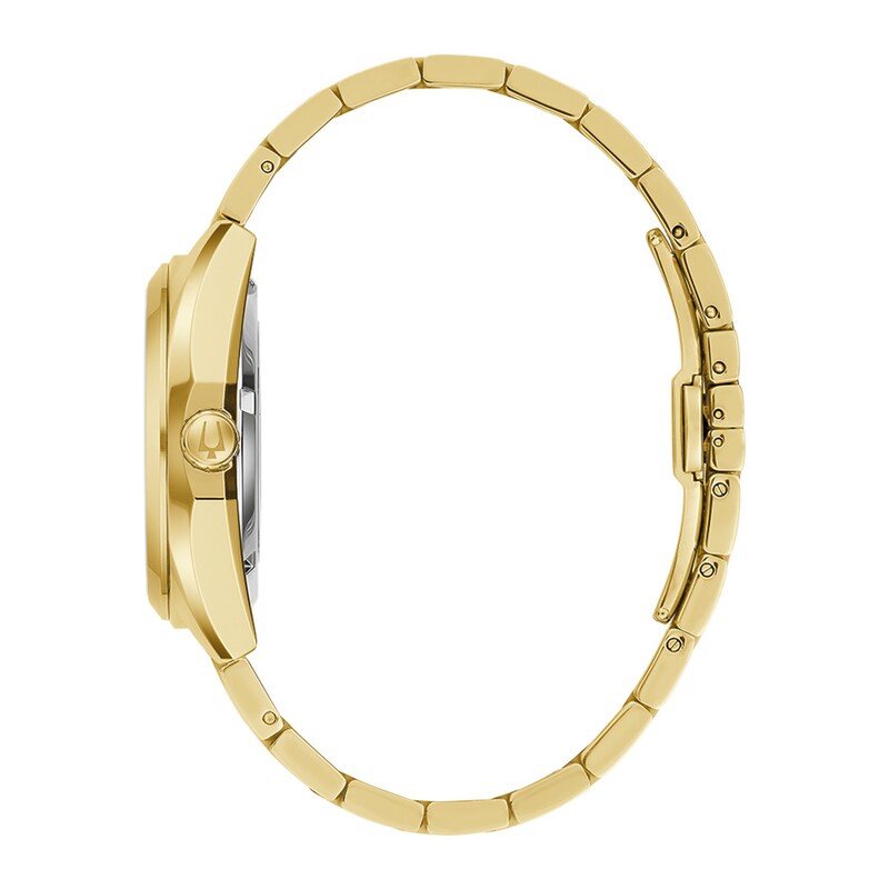 Main Image 2 of Men's Bulova Surveyor Watch in Gold-Tone Stainless Steel (Model 97A182)