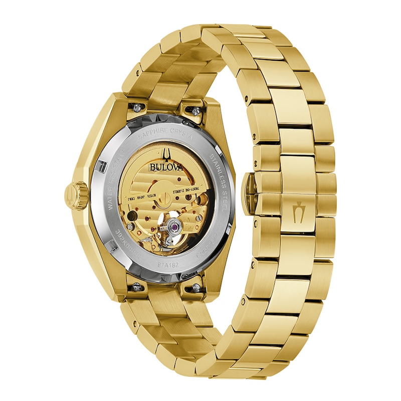 Main Image 3 of Men's Bulova Surveyor Watch in Gold-Tone Stainless Steel (Model 97A182)