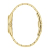 Thumbnail Image 2 of Ladies' Bulova Surveyor White Mother-of-Pearl and Diamond Accent Watch in Gold-Tone Stainless Steel (Model 97P172)