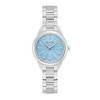 Thumbnail Image 1 of Ladies' Bulova Sutton Blue Dial and Diamond Accent Watch in Stainless Steel (Model 96P250)